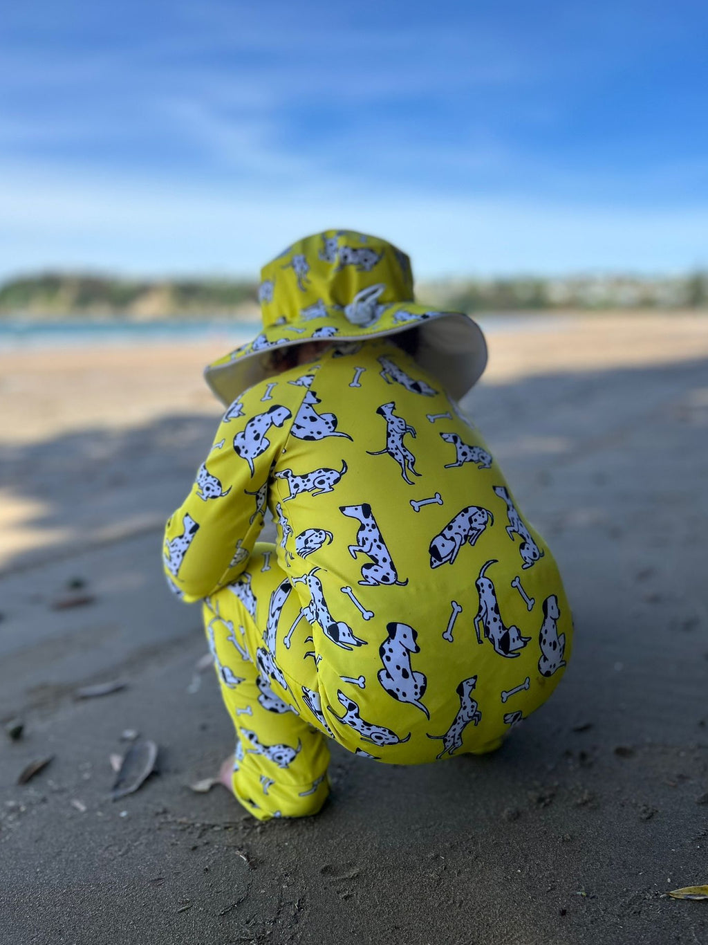Dotty Dogs Full Length Swimsuit
