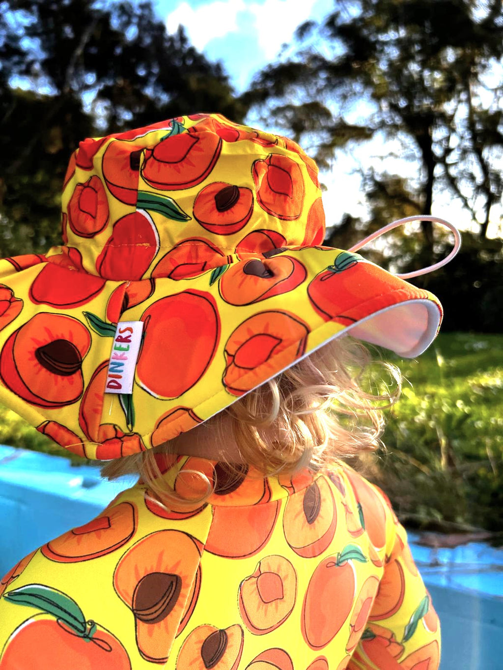 Apricot Pop Swim Hat