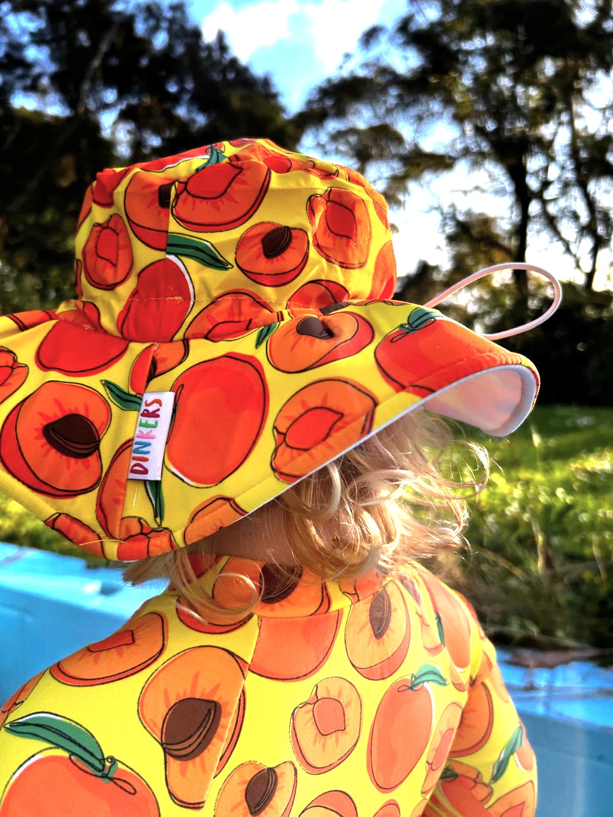 Apricot Pop Swim Hat