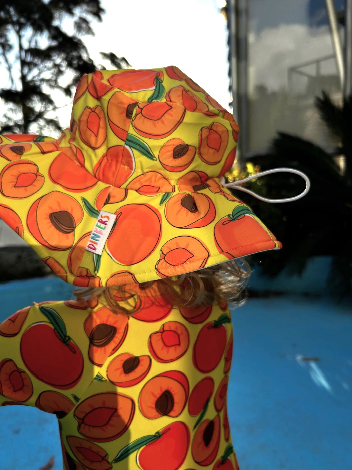 Apricot Pop Swim Hat