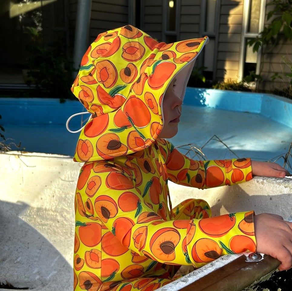 Apricot Pop Swim Hat