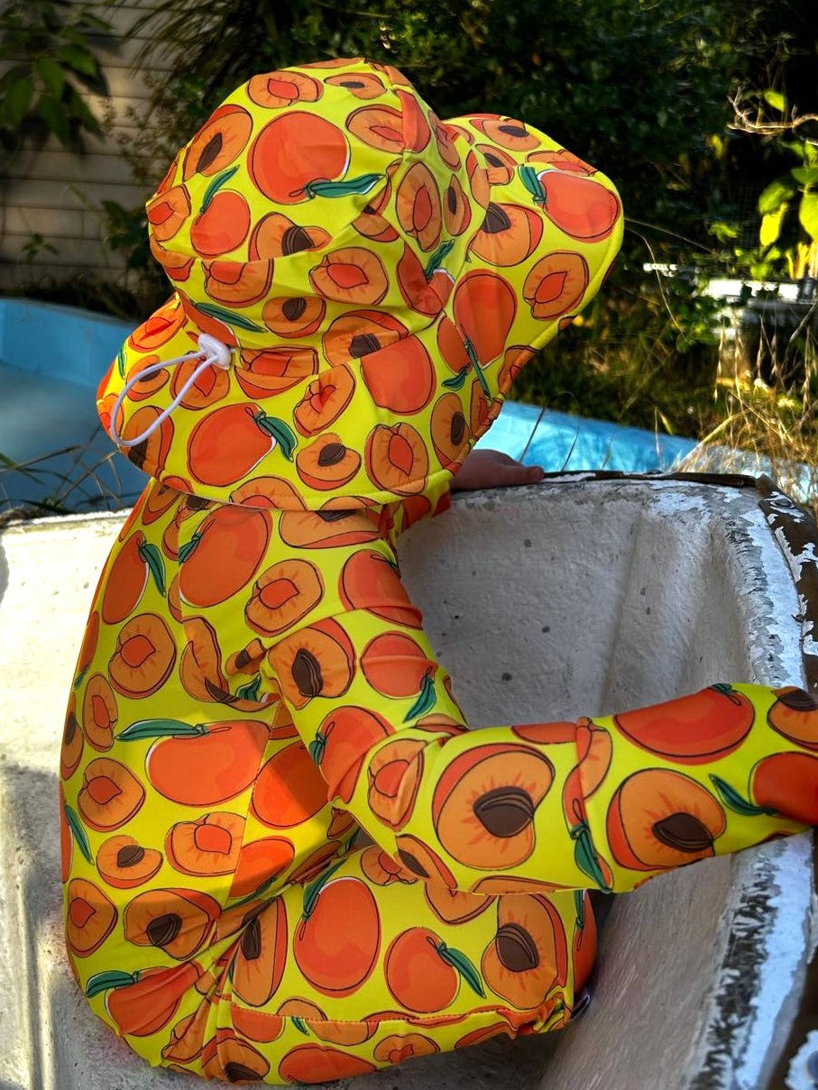 Apricot Pop Swim Hat