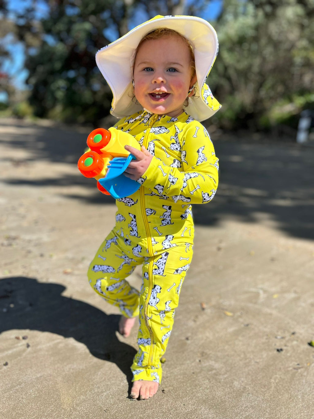 Dotty Dogs Full Length Swimsuit