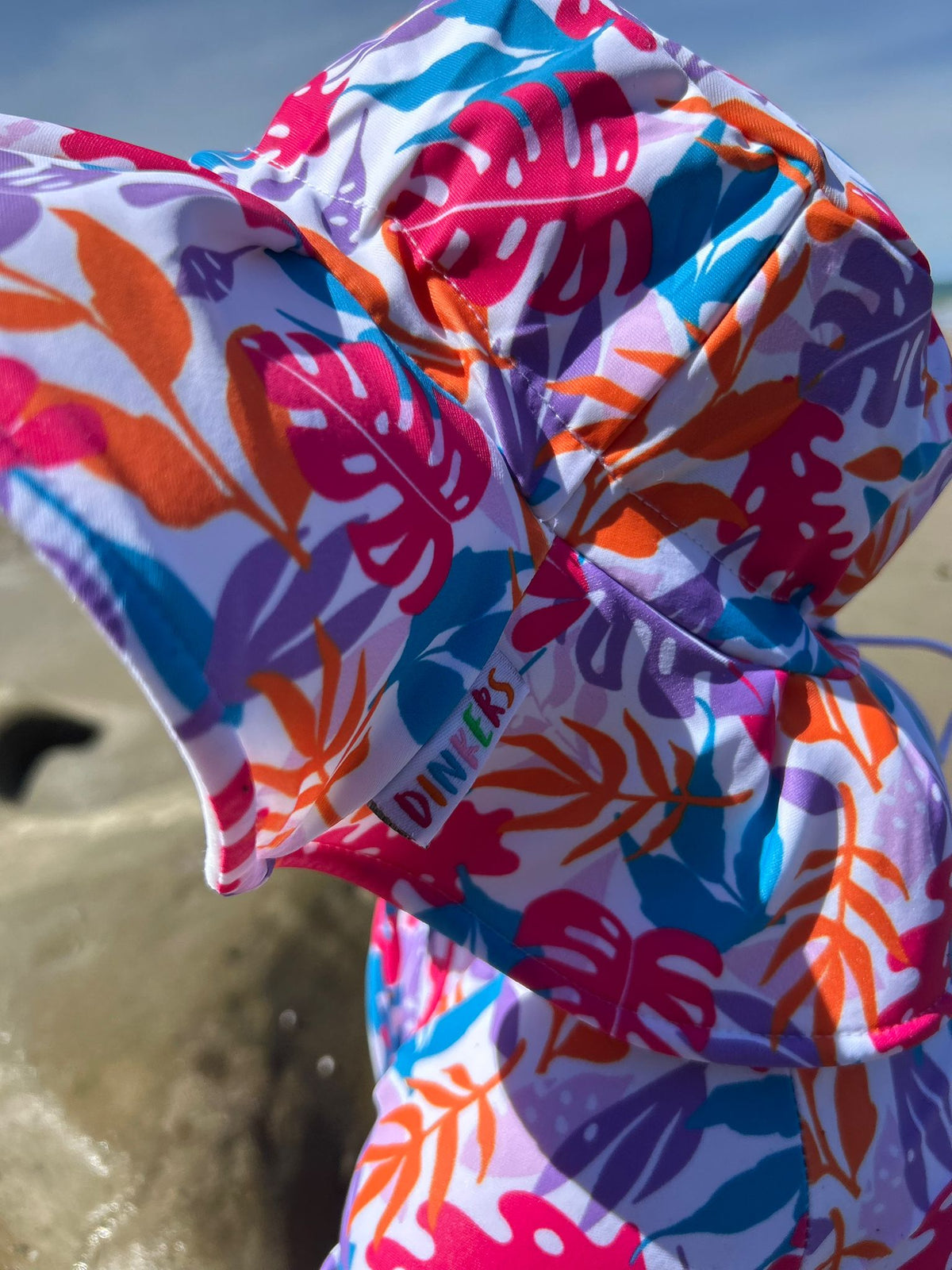 Flower Power Swim Hat