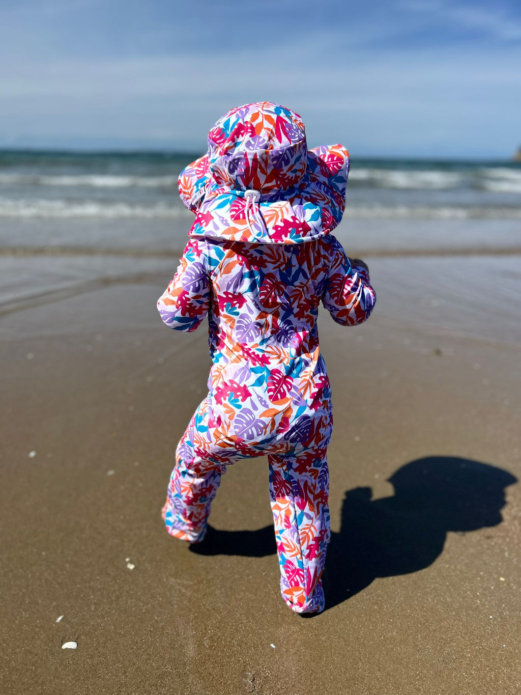 Flower Power Full Length Swimsuit